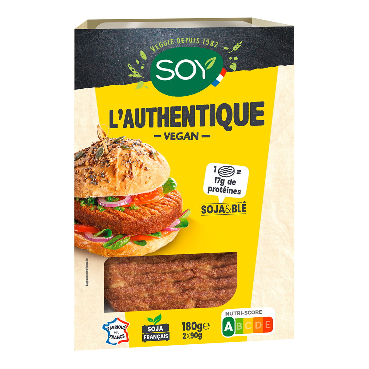 Steak vegan bio Soy, 2 x 90 g