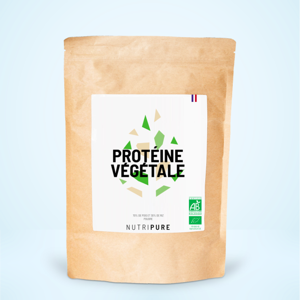 Protéine végétale bio riz et pois Nutripure, 750 g