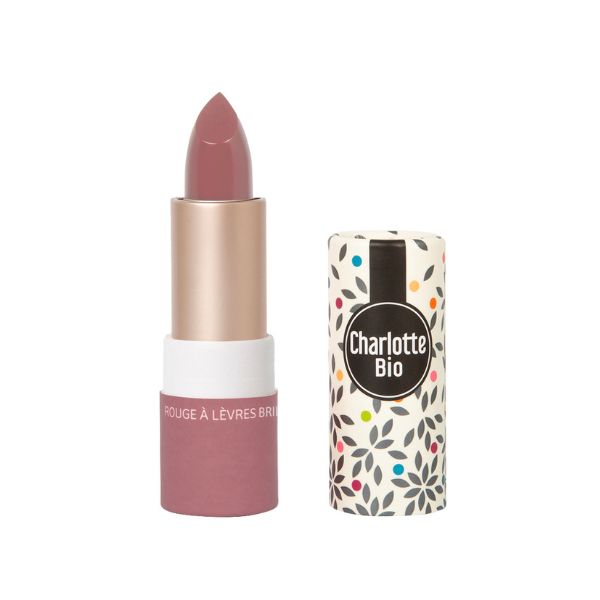 Rouge à lèvres brillant Rose Vintage Charlotte Bio